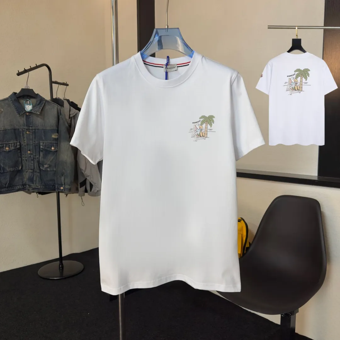 P80💰《Moncler~ 》 2026New Arrival Quality T ， , Versatile Quality ！ ‼ 32 250G ‼ ， ， ， ， T 🤪 Sizes：S-M-L-XL-2XL ：Black，White， Same Style